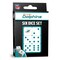 Masterpieces Officially Licensed NFL Miami Dolphins - 6 Piece D6 Gaming Dice Set Ages 6 and Up
